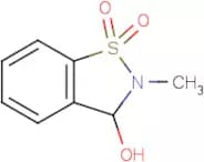 2-Methyl-2,3-dihydro-1,2-benzisothiazol-3-ol 1,1-dioxide