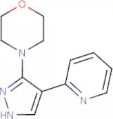 4-[4-(Pyridin-2-yl)-1H-pyrazol-3-yl]morpholine