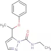 N-Ethyl-5-(1-phenoxyethyl)-1H-pyrazole-1-carboxamide