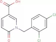 1-[(2,4-Dichlorophenyl)methyl]-6-oxo-1,6-dihydropyridine-3-carboxylic acid