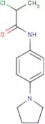 2-Chloro-N-[4-(pyrrolidin-1-yl)phenyl]propanamide