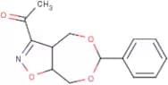 1-{6-Phenyl-3aH,4H,6H,8H,8aH-[1,3]dioxepino[5,6-d][1,2]oxazol-3-yl}ethan-1-one
