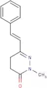 2-Methyl-6-[(E)-2-phenylethenyl]-2,3,4,5-tetrahydropyridazin-3-one
