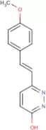 6-[(E)-2-(4-Methoxyphenyl)ethenyl]pyridazin-3-ol