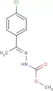 N'-[(1E)-1-(4-Chlorophenyl)ethylidene]methoxycarbohydrazide