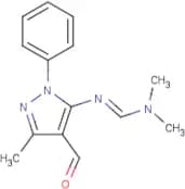 (E)-N'-(4-Formyl-3-methyl-1-phenyl-1H-pyrazol-5-yl)-N,N-dimethylmethanimidamide