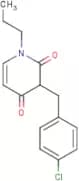 3-[(4-Chlorophenyl)methyl]-4-hydroxy-1-propyl-1,2-dihydropyridin-2-one