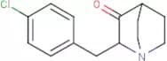 2-[(4-Chlorophenyl)methyl]-1-azabicyclo[2.2.2]octan-3-one