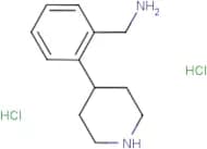 (2-(Piperidin-4-yl)phenyl)methanamine dihydrochloride