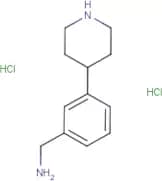 (3-(Piperidin-4-yl)phenyl)methanamine dihydrochloride