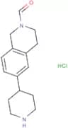 6-(Piperidin-4-yl)-3,4-dihydroisoquinoline-2(1H)-carbaldehyde hydrochloride