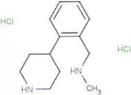 N-Methyl-1-(2-(piperidin-4-yl)phenyl)methanamine dihydrochloride