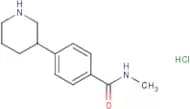 N-Methyl-4-(piperidin-3-yl)benzamide hydrochloride