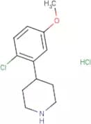 4-(2-Chloro-5-methoxyphenyl)piperidine hydrochloride