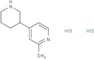 2-Methyl-4-(piperidin-3-yl)pyridine dihydrochloride