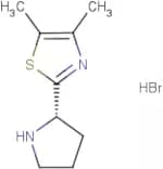 (S)-4,5-Dimethyl-2-(pyrrolidin-2-yl)thiazole hydrobromide