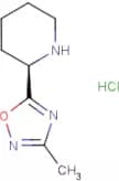 (R)-3-Methyl-5-(piperidin-2-yl)-1,2,4-oxadiazole hydrochloride