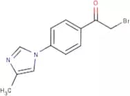 2-Bromo-1-(4-(4-methyl-1H-imidazol-1-yl)phenyl)ethan-1-one