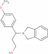 3-(2,3-Dihydro-1H-isoindol-2-yl)-3-(4-methoxyphenyl)propan-1-ol