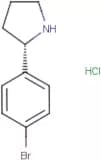 (S)-2-(4-Bromophenyl)pyrrolidine hydrochloride