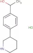 1-(4-(Piperidin-3-yl)phenyl)ethan-1-ol hydrochloride