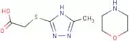 Morpholine 2-((5-methyl-4H-1,2,4-triazol-3-yl)thio)acetate