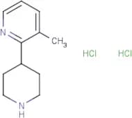 3-Methyl-2-(piperidin-4-yl)pyridine dihydrochloride