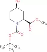 1-(tert-Butyl) 2-methyl (2S,4R)-4-hydroxypiperidine-1,2-dicarboxylate
