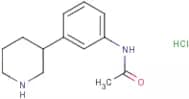 N-(3-(Piperidin-3-yl)phenyl)acetamide hydrochloride