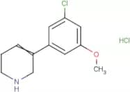 5-(3-Chloro-5-methoxyphenyl)-1,2,3,6-tetrahydropyridine hydrochloride
