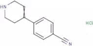 4-(1,2,3,6-Tetrahydropyridin-4-yl)benzonitrile hydrochloride