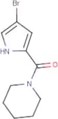 1-(4-Bromo-1H-pyrrole-2-carbonyl)piperidine