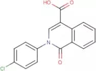 2-(4-Chlorophenyl)-1-oxo-1,2-dihydroisoquinoline-4-carboxylic acid