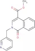 Methyl 1-oxo-2-[(pyridin-3-yl)methyl]-1,2-dihydroisoquinoline-4-carboxylate