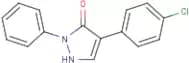 4-(4-Chlorophenyl)-2-phenyl-2,3-dihydro-1H-pyrazol-3-one