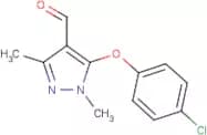 5-(4-Chlorophenoxy)-1,3-dimethyl-1H-pyrazole-4-carbaldehyde