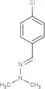 (E)-2-[(4-Chlorophenyl)methylidene]-1,1-dimethylhydrazine