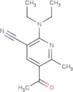 5-Acetyl-2-(diethylamino)-6-methylpyridine-3-carbonitrile