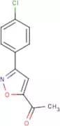 1-[3-(4-Chlorophenyl)-1,2-oxazol-5-yl]ethan-1-one