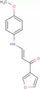 (2E)-1-(Furan-3-yl)-3-[(4-methoxyphenyl)amino]prop-2-en-1-one