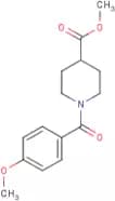 Methyl 1-(4-methoxybenzoyl)piperidine-4-carboxylate