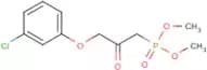 Dimethyl 3-(3-chlorophenoxy)-2-oxopropylphosphonate