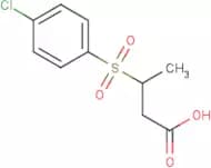3-(4-Chlorobenzenesulphonyl)butyric acid