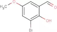 3-Bromo-2-hydroxy-5-methoxybenzaldehyde