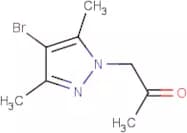 1-(4-Bromo-3,5-dimethyl-1H-pyrazol-1-yl)acetone
