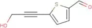 5-(3-Hydroxyprop-1-yn-1-yl)thiophene-2-carbaldehyde