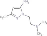 2-(2-Dimethylaminoethyl)-5-methyl-2H-pyrazole-3-ylamine