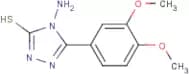 4-Amino-5-(3,4-dimethoxy-phenyl)-4H-[1,2,4]triazole-3-thiol