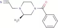 (4-Benzoyl-2-methyl-piperazin-1-yl)acetonitrile