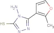 4-Amino-5-(2-methyl-3-furyl)-4H-1,2,4-triazole-3-thiol